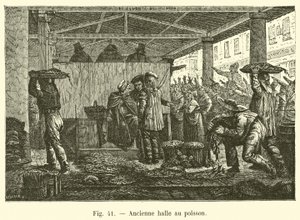 Mercado de peixe velho de French School