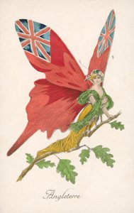 Inglaterra (litografia a cores) de French School