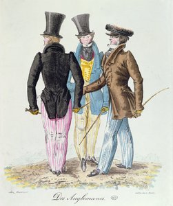 Anglomaníacos, c.1830 de French School