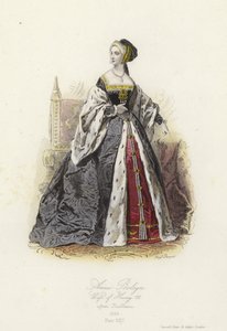 Ana Bolena, segunda esposa de Henrique VIII da Inglaterra de French School