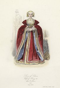 Ana de Cleves, quarta esposa de Henrique VIII da Inglaterra de French School