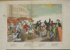Aparecimento do Grande Cometa em 1811 de French School