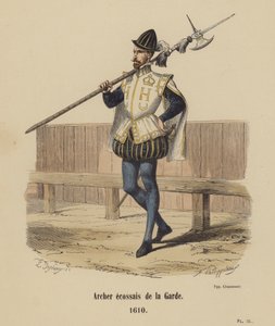 Arqueiro Escocês da Guarda de French School