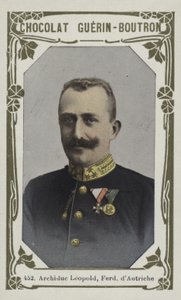Archiduc Leopold, Ferdinand da Áustria (foto colorida) de French School