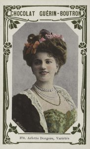 Arlette Dorgere, Varietes (foto colorida) de French School