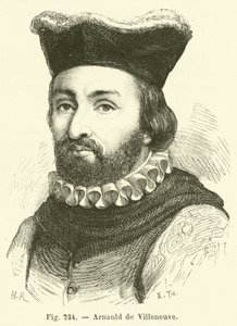 Arnauld de Villeneuve (gravura) de French School
