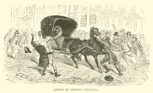 Detenção de Georges Cadoudal (gravura) de French School