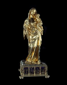 Arte França: Virgem e Filho de Jeanne d