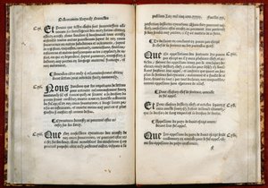 Artigos 106, 107, 108 da Portaria de Villers-Cotterets, 1539 (impresso) de French School