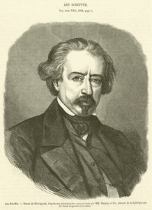 Ary Scheffer (gravura) de French School