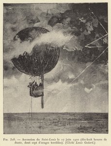 Ascensão dos Saint-Louis em 17 de junho de 1900 (dezoito horas de duração, incluindo sete de terríveis tempestades) de French School