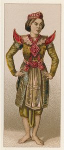 Asia Costume de French School