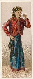 Asia Costume de French School