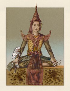 Asia Costume de French School