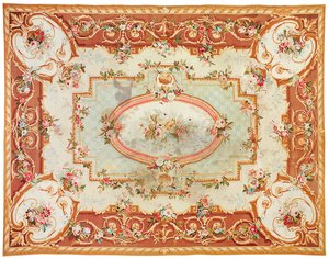Tapete Aubusson, último quarto do século 19 de French School