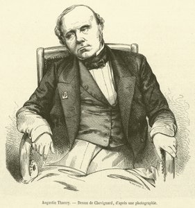 Augustin Thierry (gravura) de French School