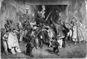 Baile de Ópera, Paris de French School