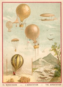 Balonismo (chromolitho) de French School