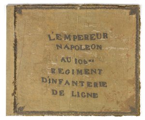 Bandeira do 105º Regimento Francês, c.1815 de French School