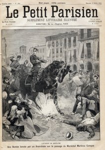 Bomba de Barcelona: bomba lançada por um anarquista na passagem do Marechal Arsenio Martinez Campos Anton de French School