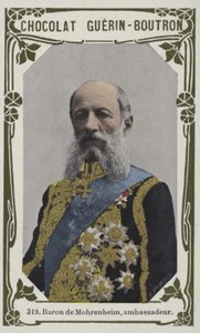 Barão de Mohrenheim, embaixador (foto colorida) de French School