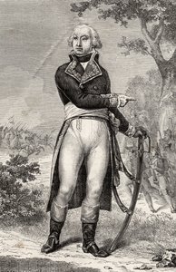 Barthelemy Louis Scherer (1747-1804) de "História da Revolução Francesa" por Louis Blanc (1811-82) de French School