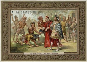 Bartolome de las Casas, historiador espanhol do século XVI; reformador social e frade dominicano de French School