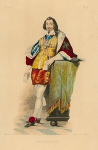 Bassompierre (gravação a cores) de French School