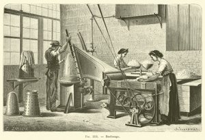 Bastissage (gravura) de French School