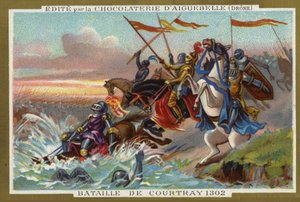 Batalha de Courtrai em 1302