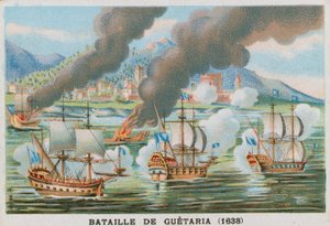 Batalha de Guetaria, 1638 de French School