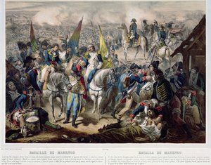 Batalha de Marengo 14 de junho de 1800 de French School