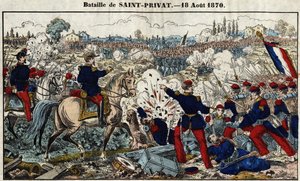 Batalha de Santos - Privat em 18 de agosto de French School