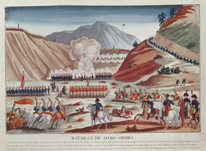 Batalha de Somosierra em 30 de novembro de 1808