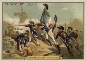 Batalha de Valmy, França, 20 de setembro de 1792 de French School