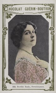 Berthe Bady, renascentista (foto colorida) de French School