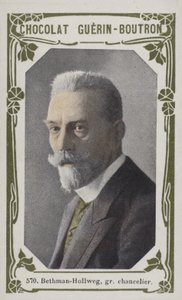Bethman-Hollweg, grão-chanceler (foto colorida) de French School
