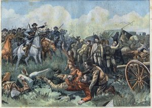 Guerra da Boer: derrota britânica no Tweebosch em 7 de março de French School