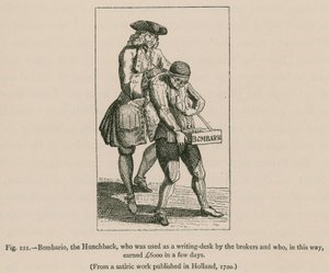 Bombario, o Corcunda, que foi usado como Escritorio pelos Corretores e que, desta forma, ganhou a Libra 6000 em poucos dias de French School