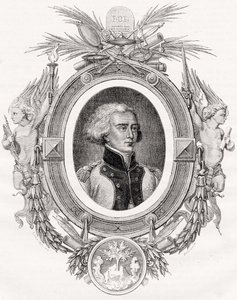 Bon-Adrien Jeannot de Moncey, Duque de Conegliano, gravado por Pannemaker-Ligny depois de Linard, de "História da Revolução Francesa" por Louis Blanc (1811-82) de French School