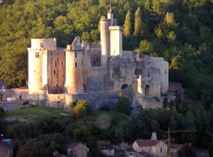 Bonaguil Castle, França, do século 13 ao 15 de French School