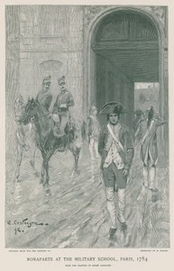 Bonaparte na escola militar de French School