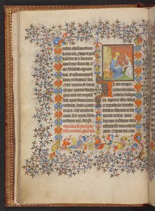 Livro de Horas, Adicionar MS 32454 f.10v, França de French School