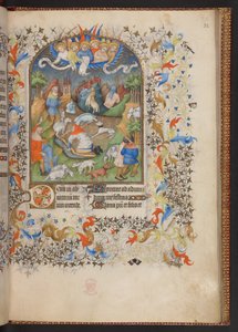 Livro de Horas, Adicionar MS 32454 f.32r, França de French School