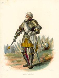 Boucicaut (gravação a cores) de French School