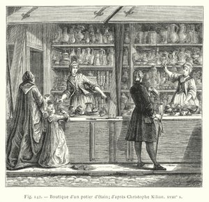 Latoaria; depois de Christophe Kilian, 18 c (gravura) de French School