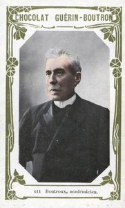 Boutroux, academicien (foto colorida) de French School