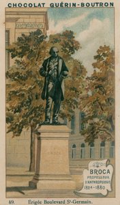Broca, Professor, Antropologia, 1824-1880, Erigee Boulevard St-Germain de French School