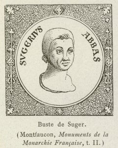 Busto de Suger (gravura) de French School