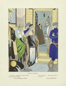 Cabaret Caucasien ..., de Art-Gout-Beaute, pub.1920 (impressão a stencil) de French School